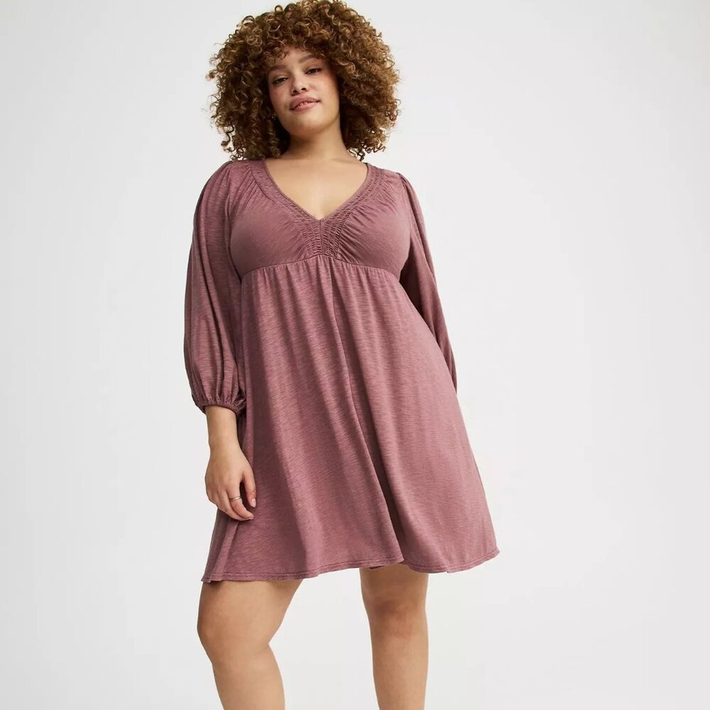 TORRID Deep V-Neck Mini Dress NWT Size 2